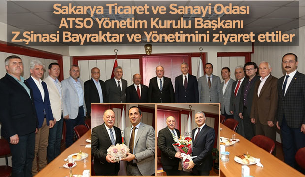 SATSO yönetiminden, ATSO'ya ziyaret