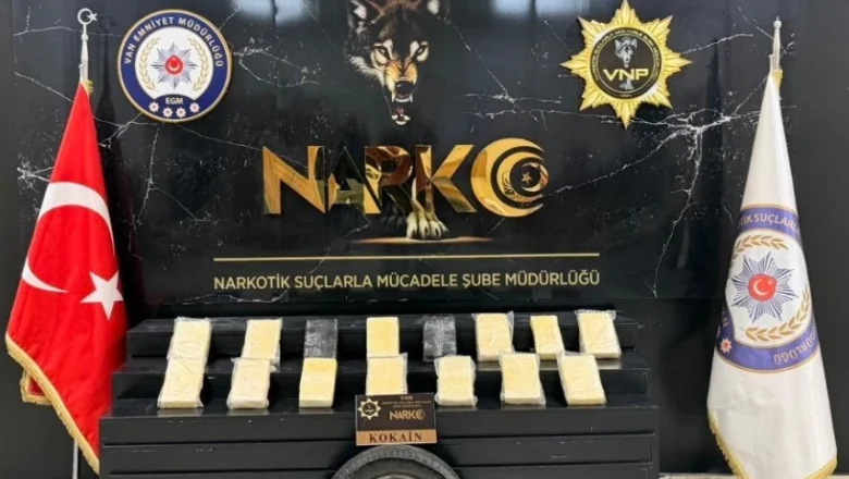 Sakarya ve Van'da ortak operasyon; 16 kilo kokain ele geçirildi