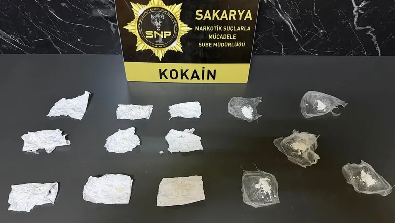 Sakarya'ya uyuşturucu getirirken yakalandı