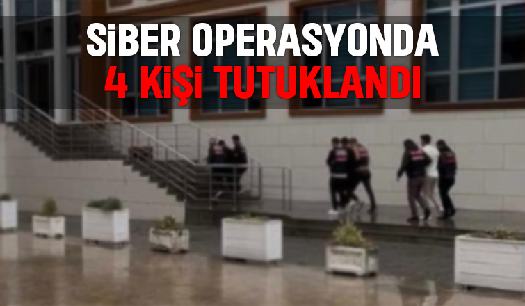 Sakarya'ya uzanan operasyonda 4 tutuklama