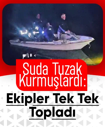 Sakarya’da kaçak av operasyonu