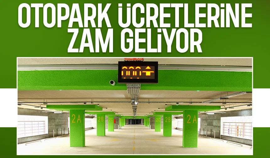 Sakarya'da otopark ücretlerine zam yolda