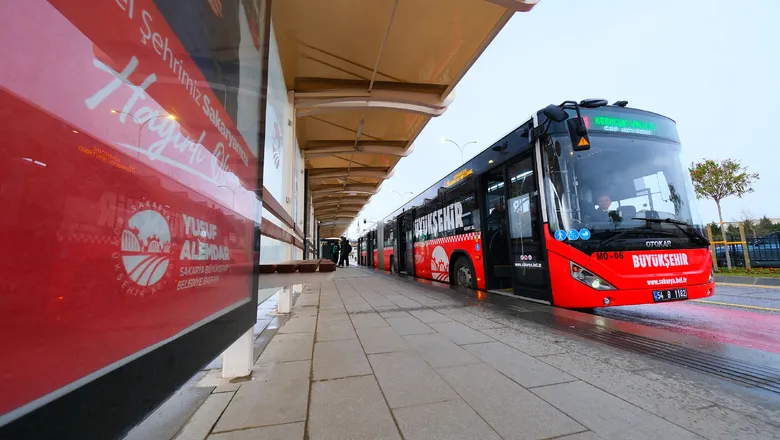 Sakarya’da toplu taşımada ilk tercih Metrobüs
