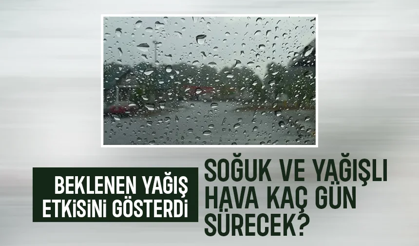 Sakarya'da yağmur etkisini gösterdi; Yağışlı hava kaç gün sürecek?