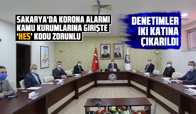 Sakarya'da yeni korona kararları