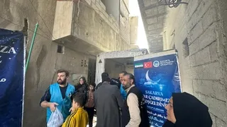 Sakarya’dan kardeş şehir Şam’da gönül sofraları