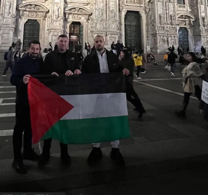 Sakaryalı 3 isim İtalya'da Filistin bayrağı açtığı için gözaltına alındı