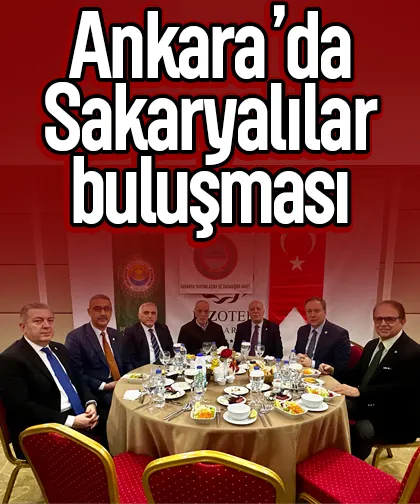 Sakaryalılar Ankara'da iftarda bir araya geldi