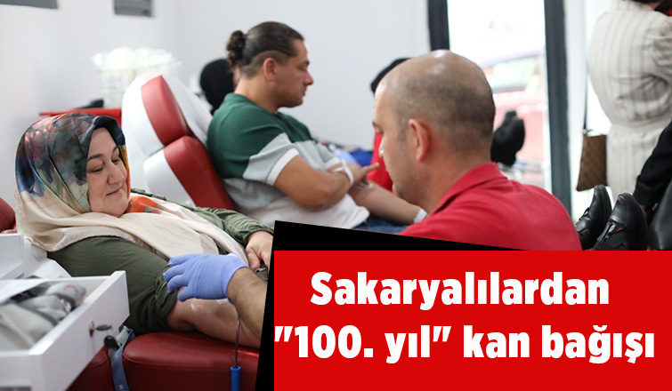 Sakaryalılardan kan bağışına destek
