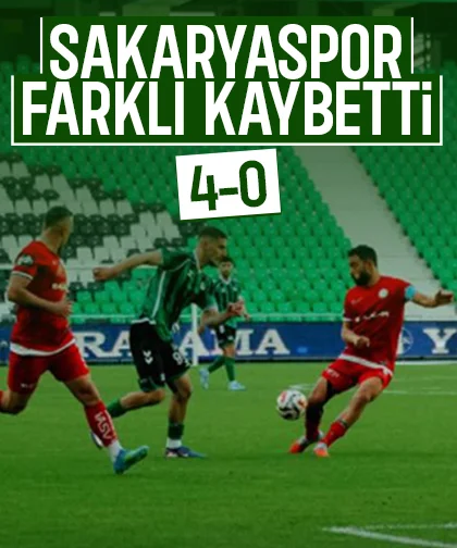 Sakaryaspor 0 Çorum FK 4