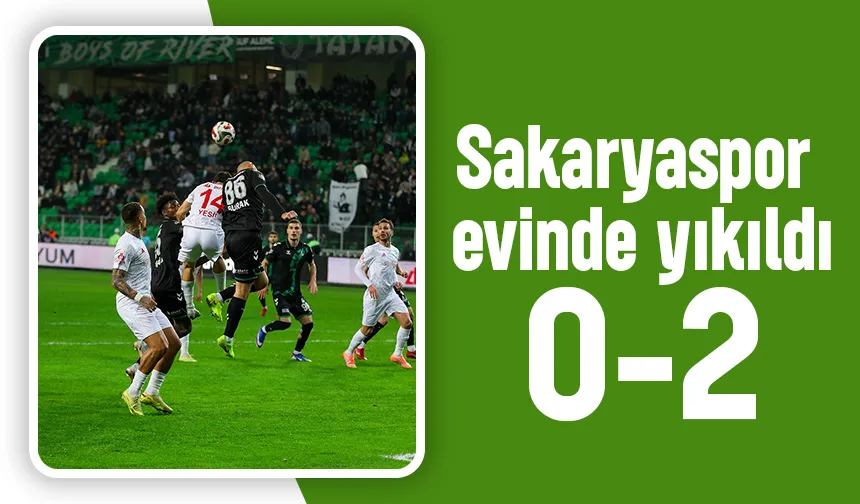 Sakaryaspor 0 Pendikspor 2