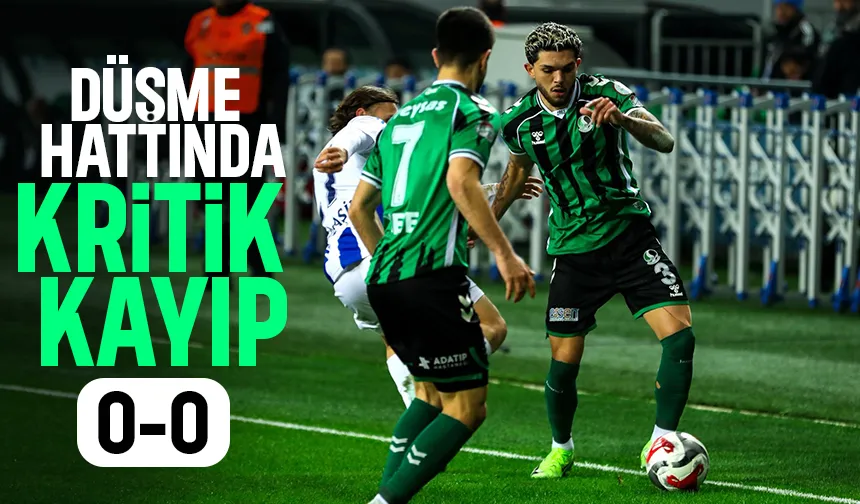 Sakaryaspor 0 Sarıyer 0