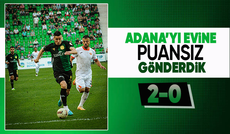 Sakaryaspor: 2 - Adanaspor: 0
