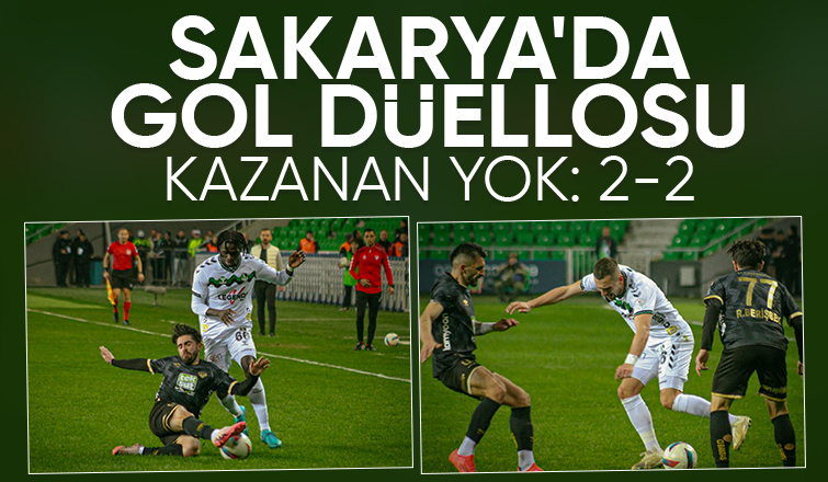 Sakaryaspor 2 Bandırmaspor: 2