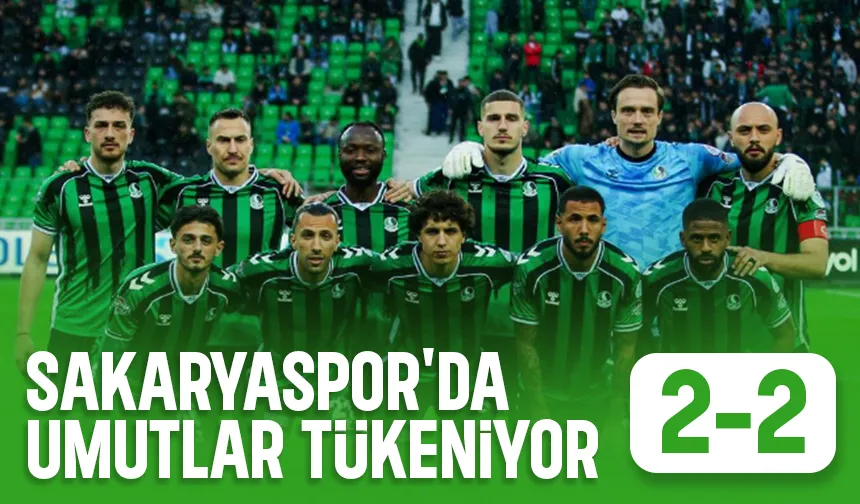 Sakaryaspor 2 İstanbulspor 2