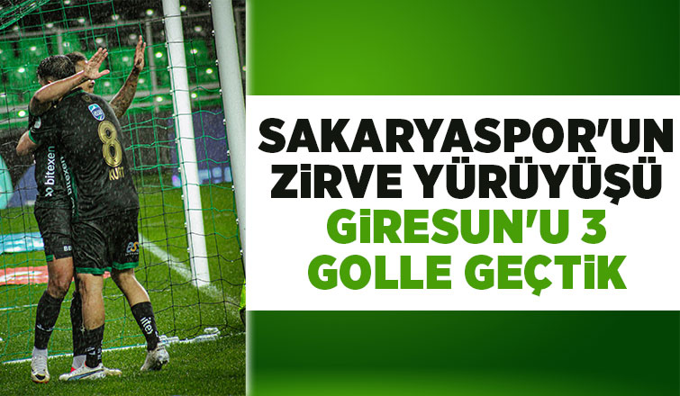 Sakaryaspor 3 Giresunspor 1