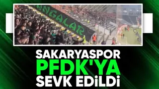 Sakaryaspor'a ceza yolda