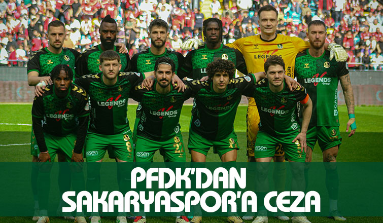Sakaryaspor'a ceza