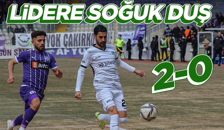 Sakaryaspor Afyon deplasmanında 3 puan bıraktı