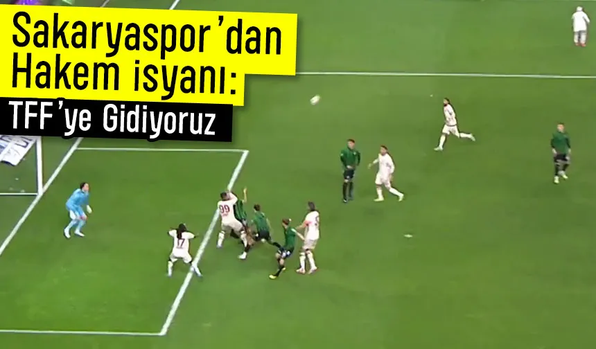 Sakaryaspor artık yeter diyerek duyurdu