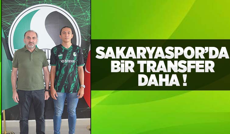  Sakaryaspor'da bir transfer daha!