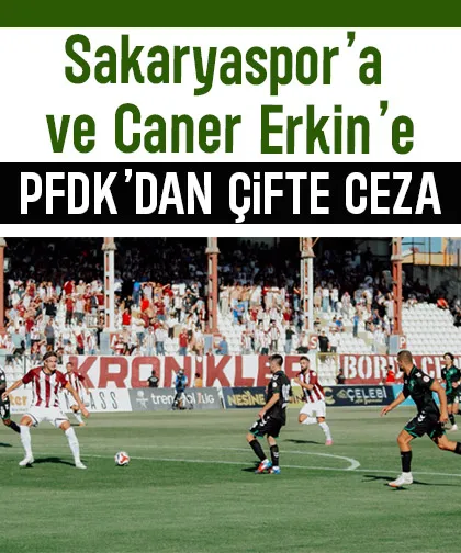 Sakaryaspor'da ceza şoku