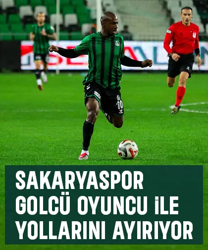 Sakaryaspor'da flaş ayrılık kararı