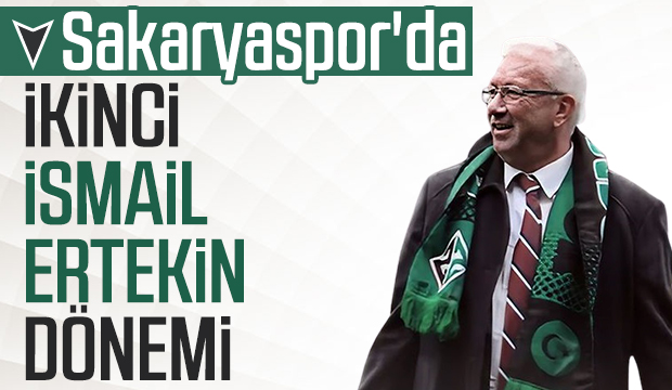 Sakaryaspor'da ikinci İsmail Ertekin dönemi