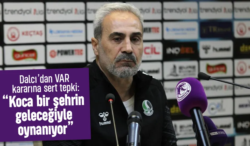 Sakaryaspor'da VAR yönetimine sert eleştiri