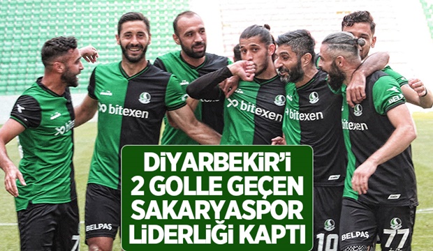 Sakaryaspor Diyarbakır'dan lider dönüyor