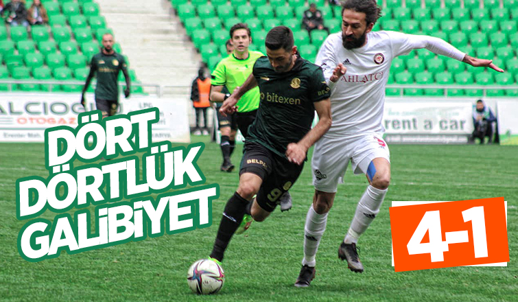 Sakaryaspor erteleme maçında Çorum'u 4 golle geçti