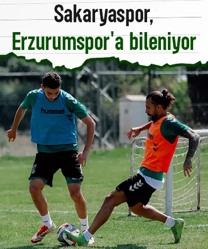 Sakaryaspor Erzurumspor hazırlıklarını sürdürüyor