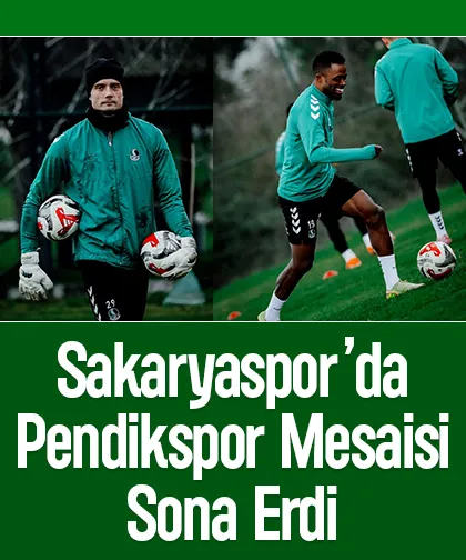 Sakaryaspor Pendikspor hazırlıklarını tamamladı