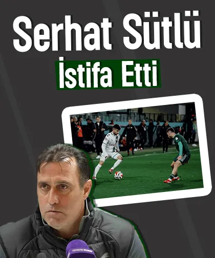 Sakaryaspor Teknik Direktörü Serhat Sütlü istifa etti!