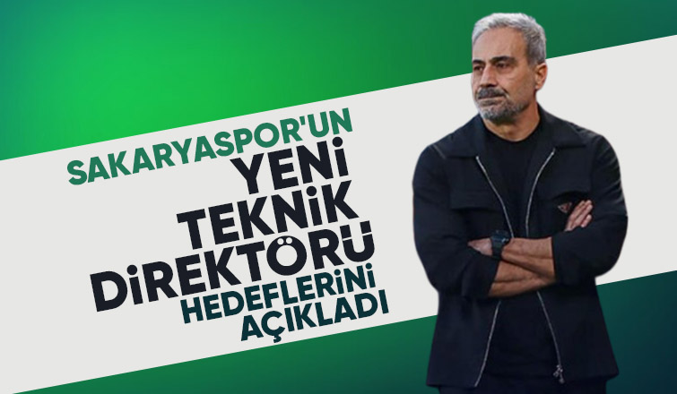 Sakaryaspor un yeni teknik direktörü Mustafa Dalcı'dan ilk açıklama