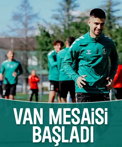 Sakaryaspor Van FK maçının hazırlıklarına başladı