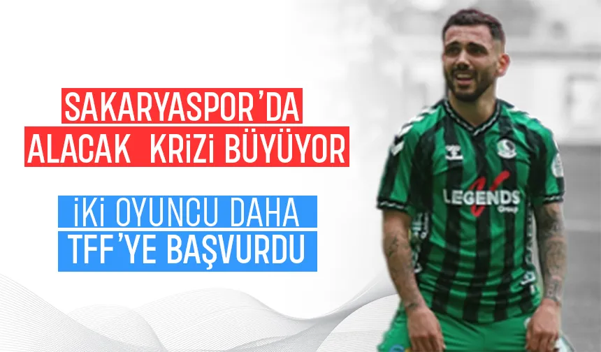 Sakaryaspor’da alacak krizi