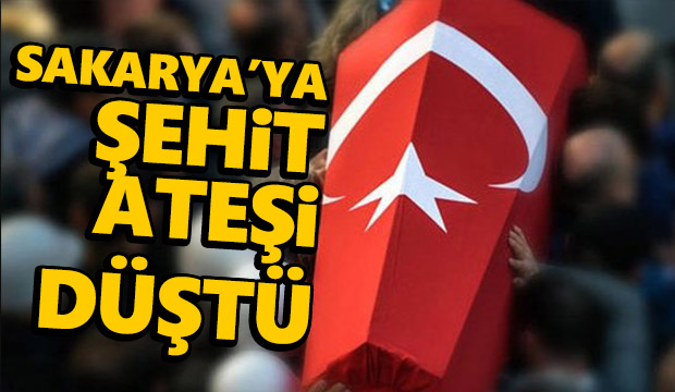 Sakaryaya şehit ateşi düştü