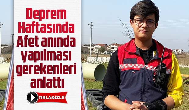 SAKTİM ile deprem haftasını konuştuk