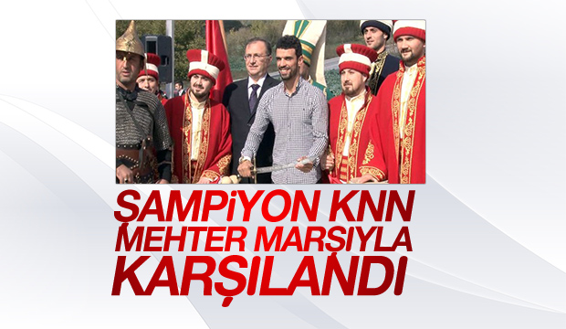 Şampiyon, Memleketinde Mehter Marşıyla Karşılandı