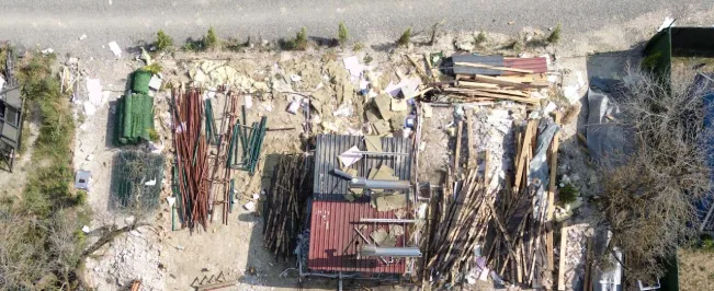 Sapanca'da gizli kamera bulunan bungalov yıkıldı