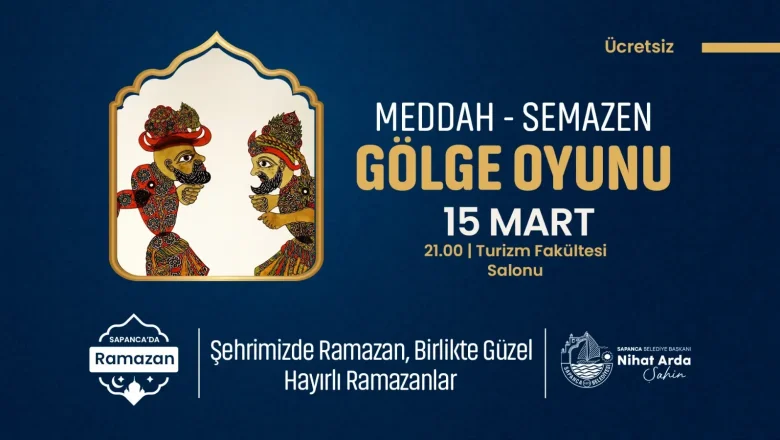 Sapanca'da ramazan programı