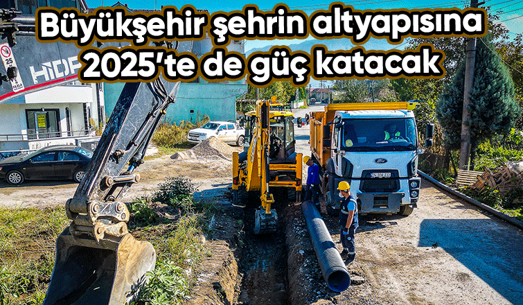 SASKİ 2024'de 239 kilometrelik alt yapıyı hayata geçirdi
