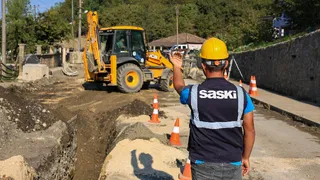 SASKİ'den Akyazı'nın 8 mahallesinde altyapı çalışması