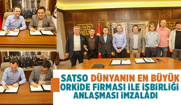  SATSO, Almanya'ya Orkide ihraç edecek