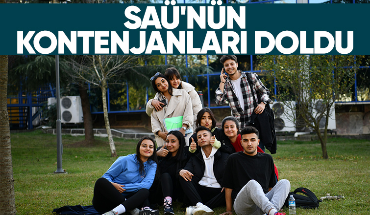 SAÜ'de kontenjanlar doldu
