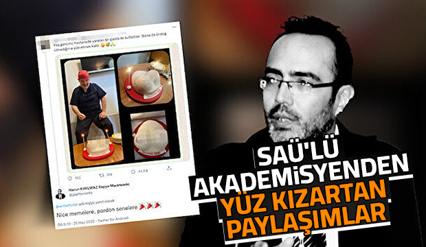 SAÜ'lü akademisyenden skandal paylaşımlar