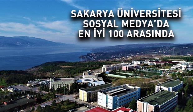SAÜ sosyal medyada en iyi 100 arasında
