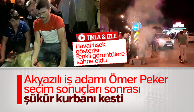  Seçim Sonucu Böyle Kutladı