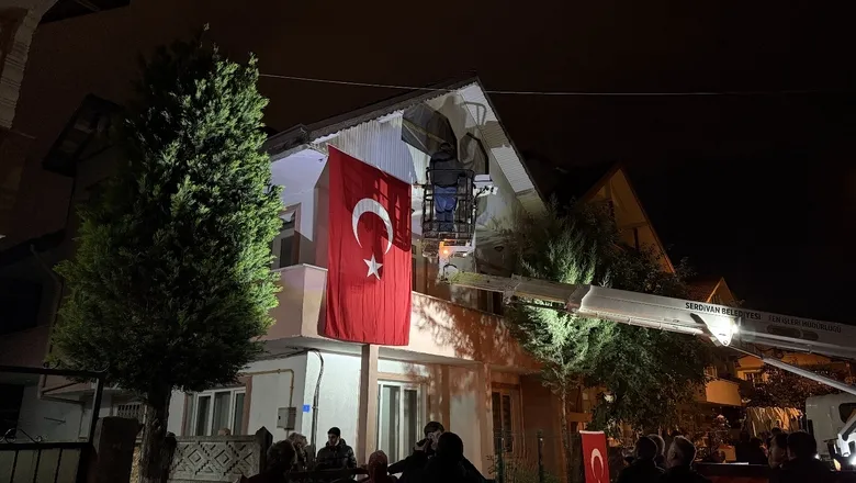 Şehidimizin baba ocağından görüntüler